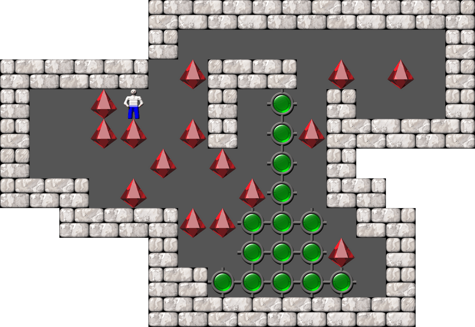 Sokoban Chuchubi 13 level 44